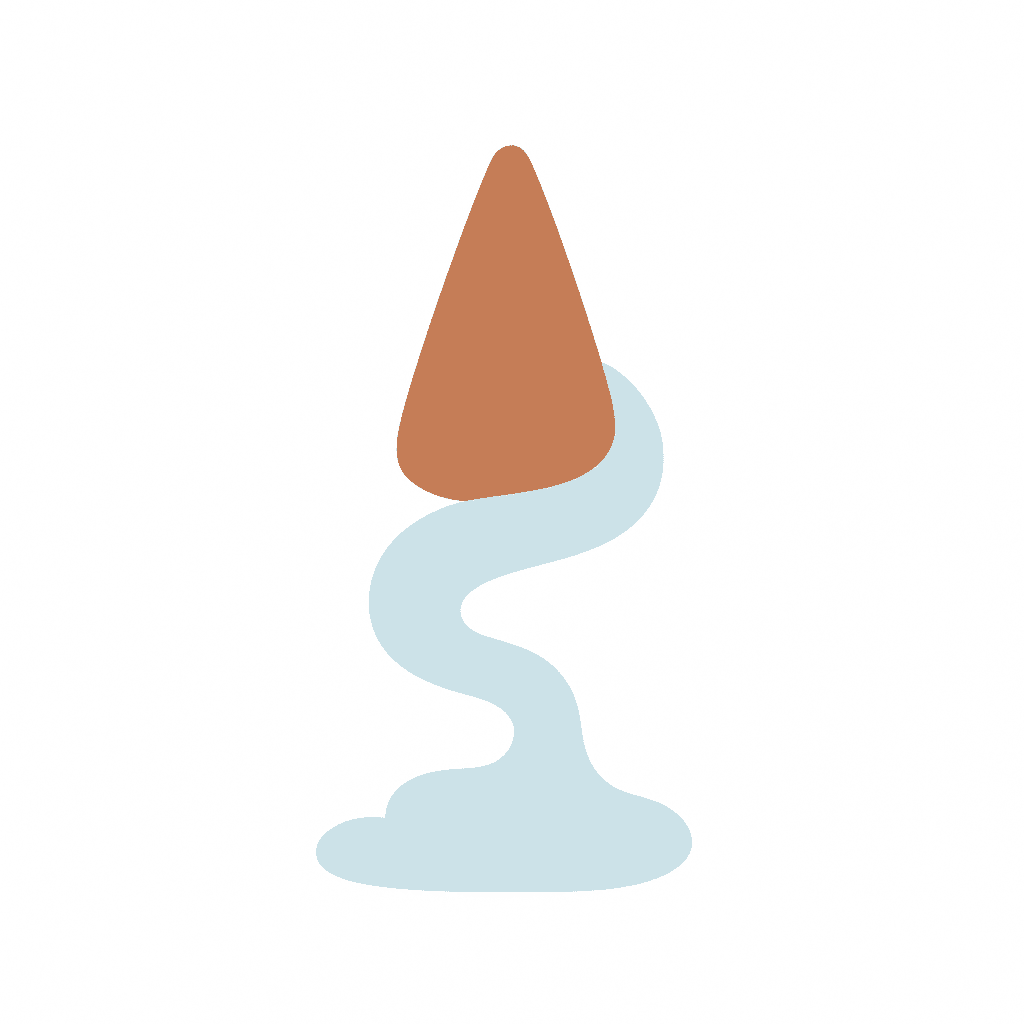 backflow incense holder